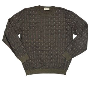 Vintage Tricots St Raphael Men’s Med Cotton Crew Pullover Sweater Grandpa USA